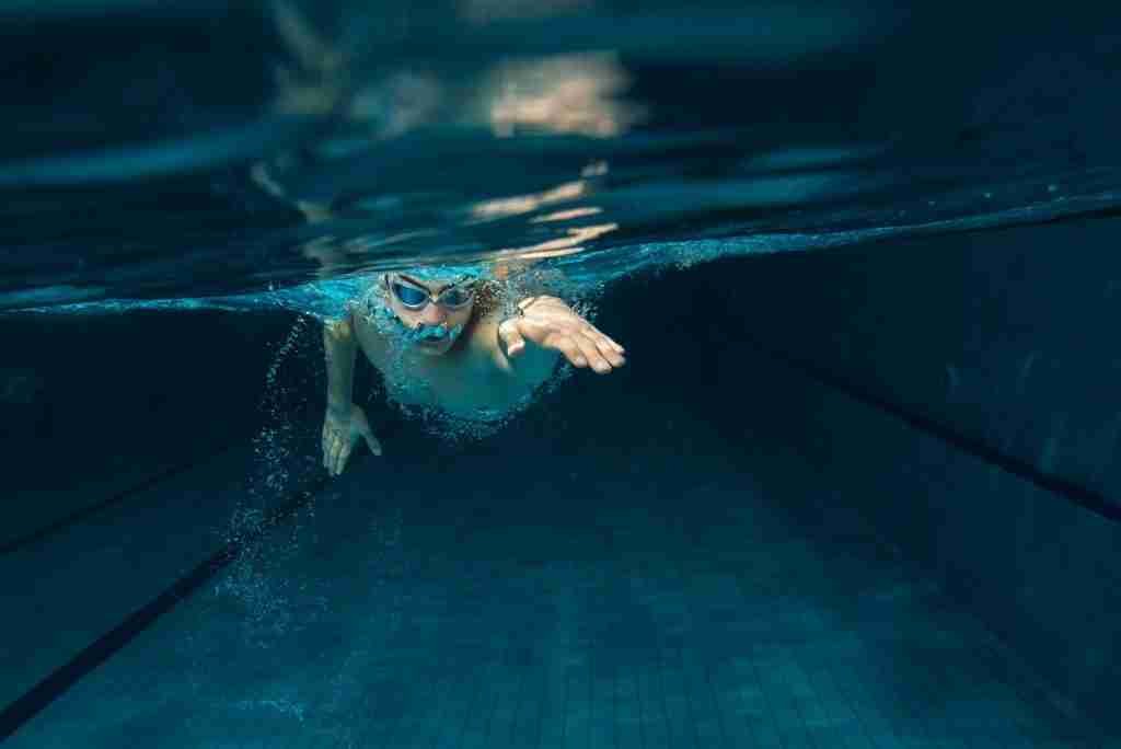 Man swimming